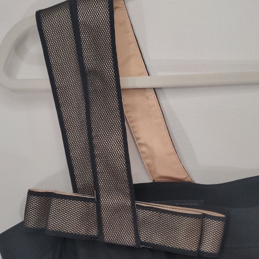 Jay Godfrey Silk One-shoulder Bow Strap LBD 4 - Picture 2 of 8